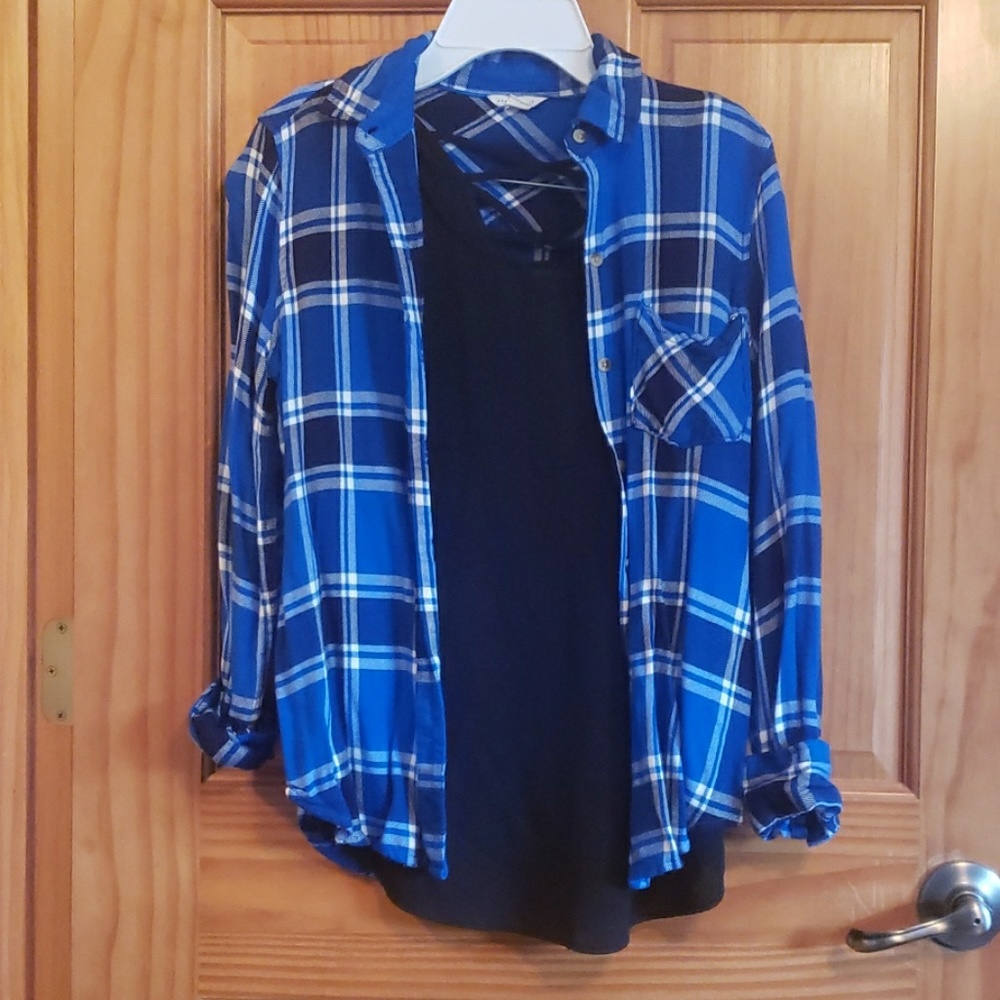 BLUE FLANNEL